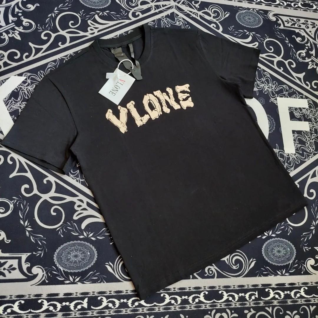 Vlone Bone Tee, Men's Fashion, Tops 