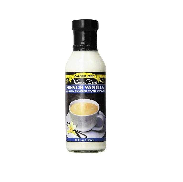 Walden Farms French Vanilla Coffee Creamer 無糖零卡路里咖啡奶精法國雲呢拿味12oz 355ml 嘢食 嘢飲 飲料 Carousell