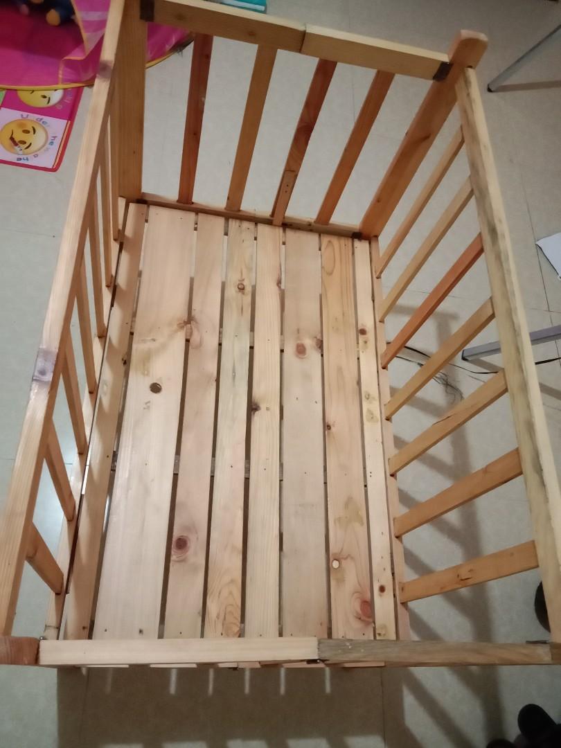 Wooden Crib (New), Babies & Kids, Baby Nursery & Kids Furniture, Cots