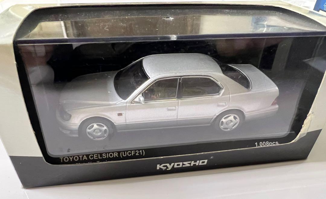 京商 kyosho 1/43 TOYOTA トヨタ CELSIOR セルシオ UCF21 ミニカー ...