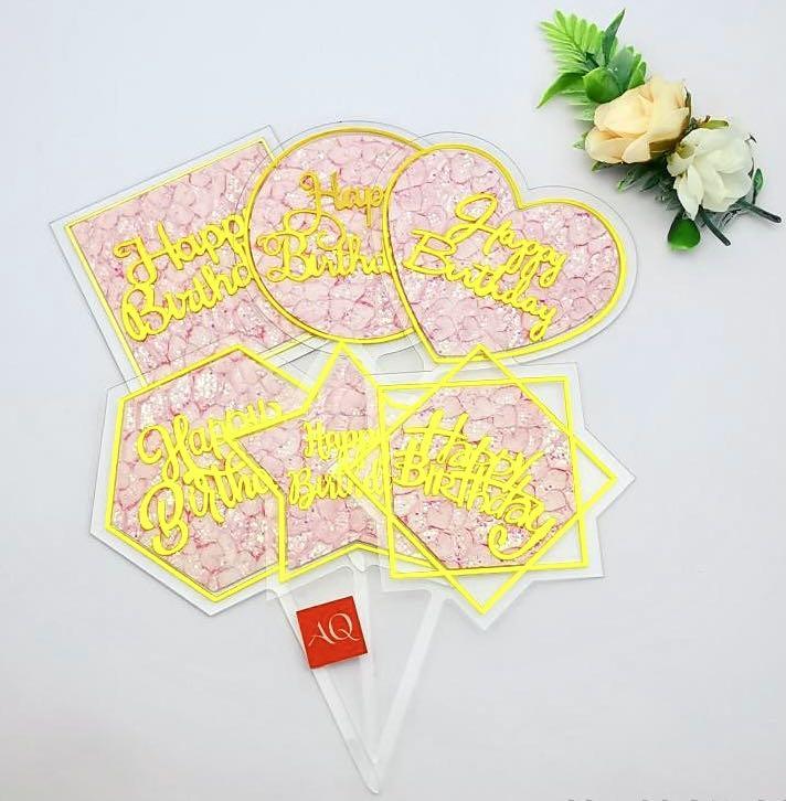 生日快樂 蛋糕裝飾插牌 Happy Birthday Cake Topper 興趣及遊戲 手作 自家設計 文具及工藝 節日佈置及裝飾 Carousell 生日快樂 蛋糕裝飾插牌 Happy Birthday Cake Topper 興趣及遊戲 手作 自家設計 文具及工藝 節日佈置及裝飾 Carousell