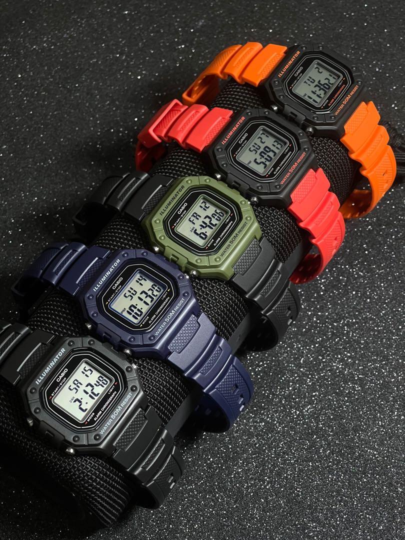 POPULAR CASIO W 218H series W 218H 2 W 218H 3 W 218H 4