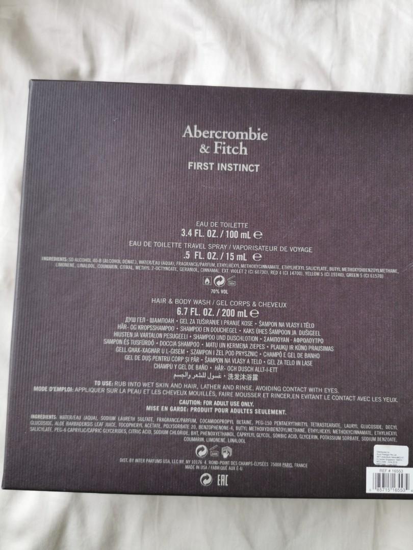 Abercrombie & Fitch Toiletries, Beauty & Personal Care, Bath & Body, Body Care on Carousell