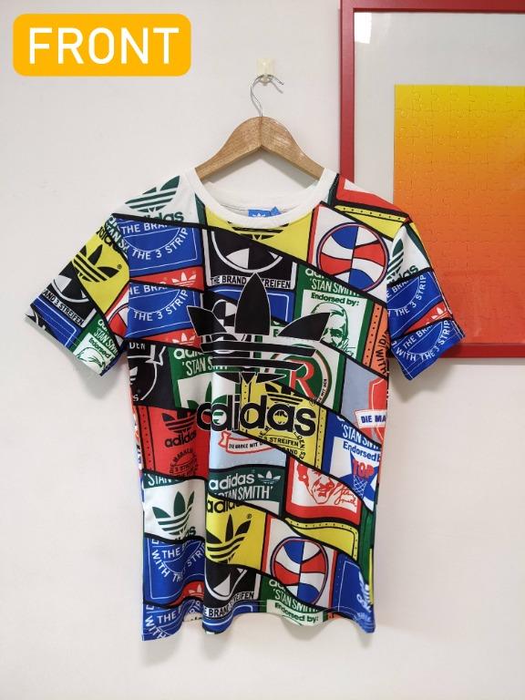 Adidas discount colorful shirt