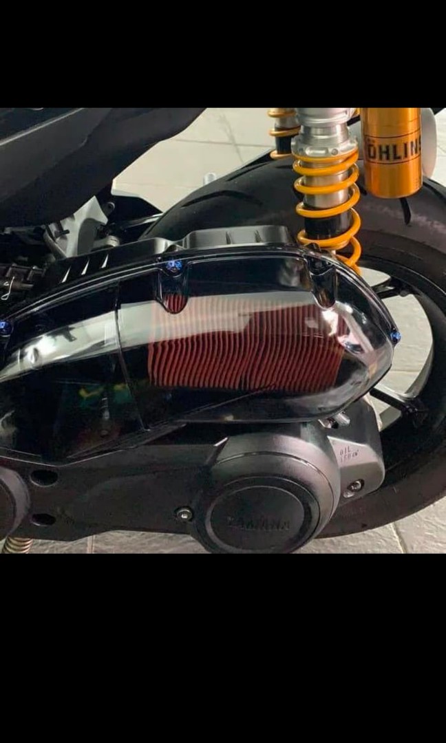 Aerox Air Filter Cover(Smoke), Motorcycles, Motorcycle Accessories on