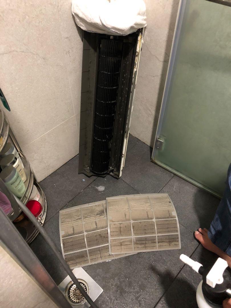 10 Only Per Unit Aircon Service/ Aircon Water Leak/ Aircon Not Cold/ Chemical Wash/ General