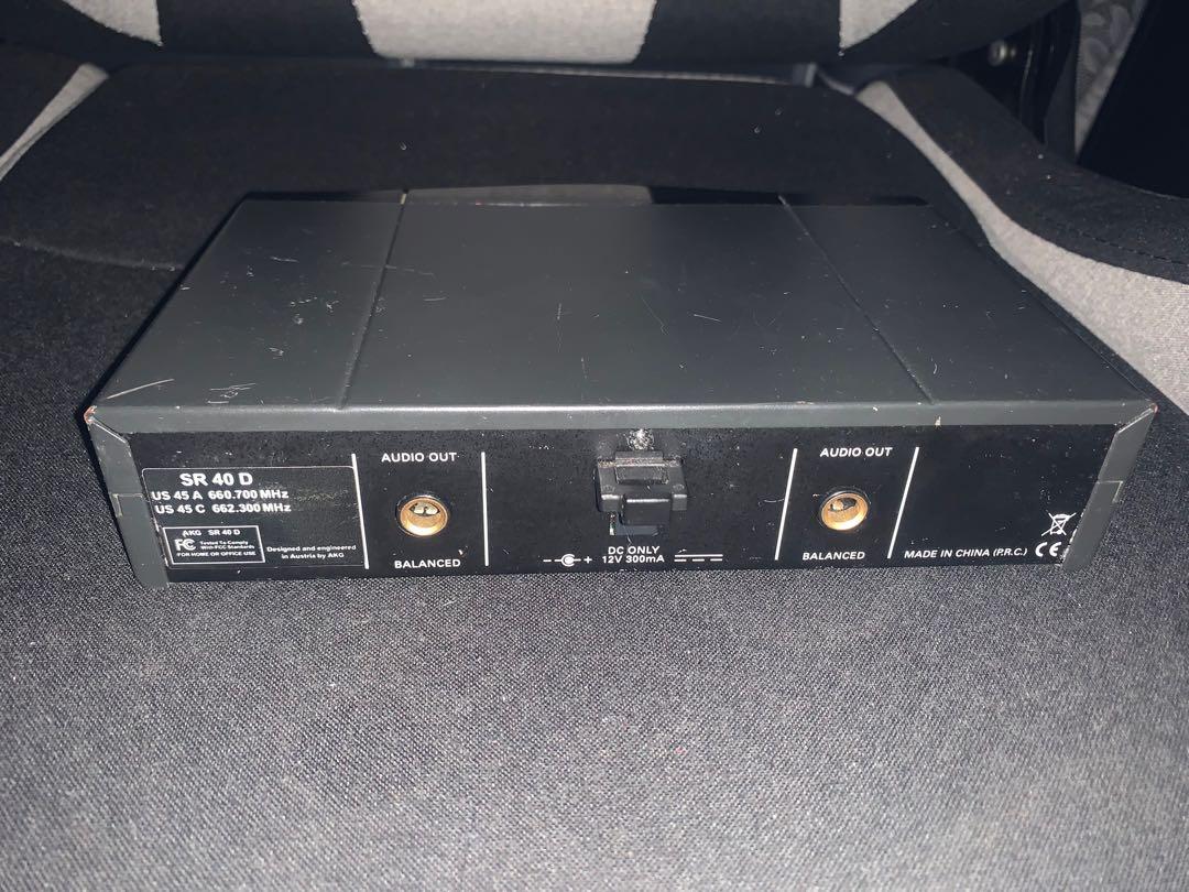 AKG Wireless Microphone, Audio, Microphones on Carousell
