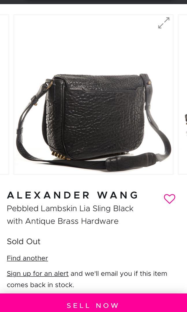 Alexander wang top lia sling bag