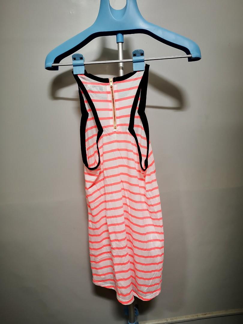 American Eagle orange stripes (Category: Sleeveless) located in Quezon City. Submitted by rubykindipan (Listing ID 1146910932, Image 2). Description: Can fit xs to small.