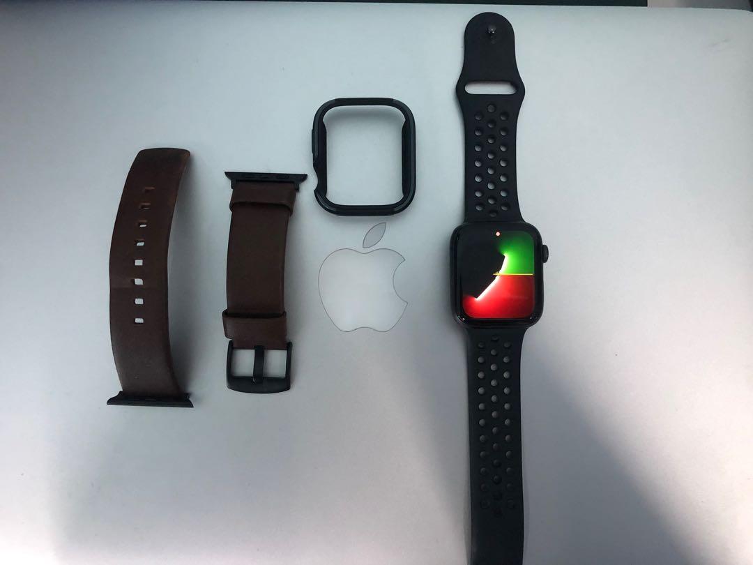 Apple Watch Nike 5 44mm GPS LTE Cellular, Men's Fashion, Watches \u0026  Accessories, Watches on Carousell