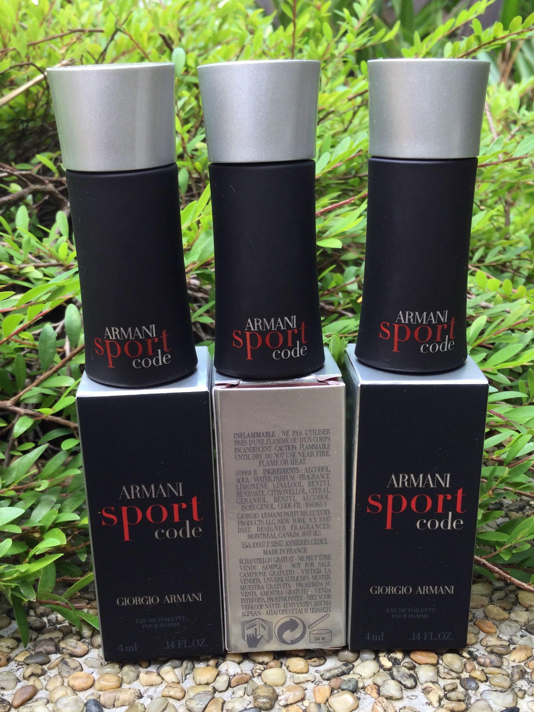 Code sport online giorgio armani