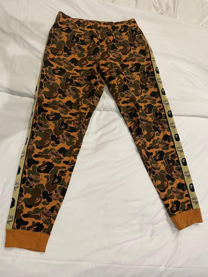 Bape mcm best sale pants