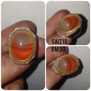 Batu akik Sulaiman junjung Darjat