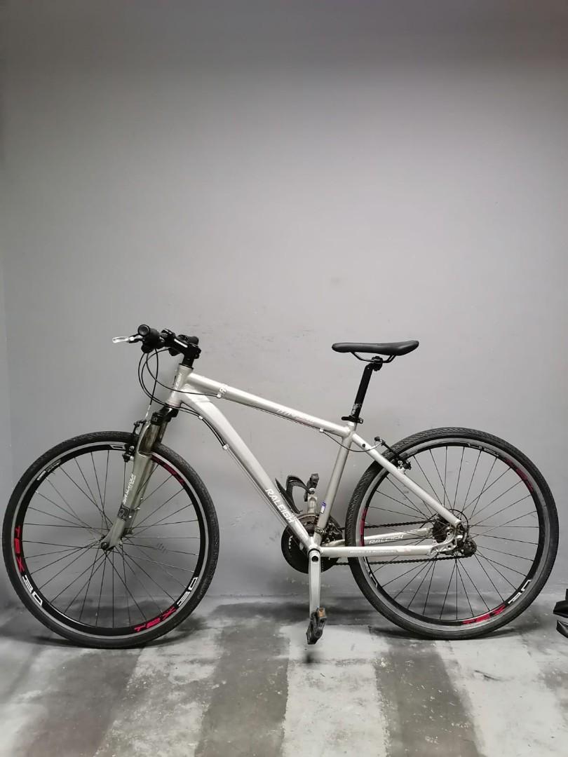 Bicycles Raleigh Full Aluminum frame 45cm Mountain Bike 26 rim with quick release fully serviced in good condition Sports Equipment Bicycles Parts Bicycles on Carousell