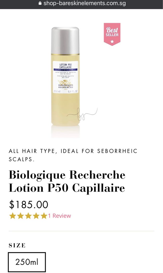 Biologique Recherche Capilliare, Exp 10/2022, Beauty Personal Care, Hair on Carousell