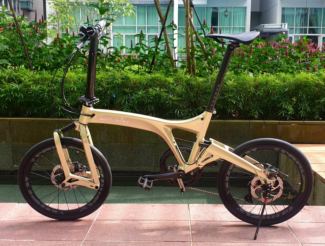Birdy R20 Champagne Gold (Foldable Folding Foldie Bicycle Bike
