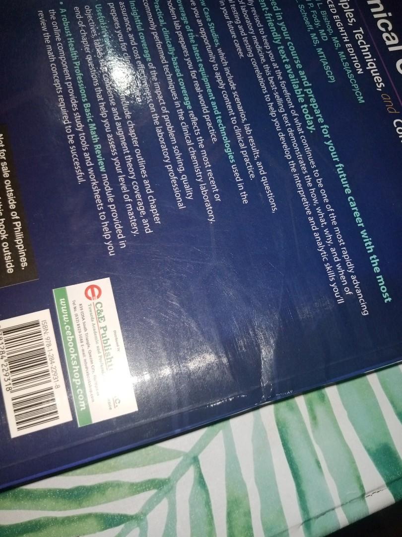 BISHOP CLINICAL CHEMISTRY 8TH EDITION, Hobbies & Toys, Books ...