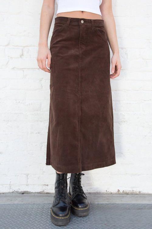 Brandy melville corduroy hot sale skirt review