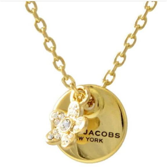 BRAND NEW AUTHENTIC INSTOCK MARC JACOBS COIN CRYSTAL PENDANT