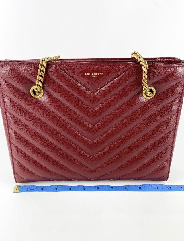 Brand New Saint Laurent Tribeca Red Medium Shoulder Bag (bought from