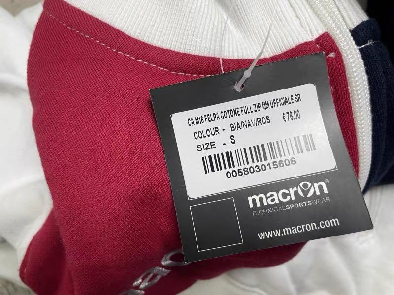 Felpa cagliari discount calcio macron