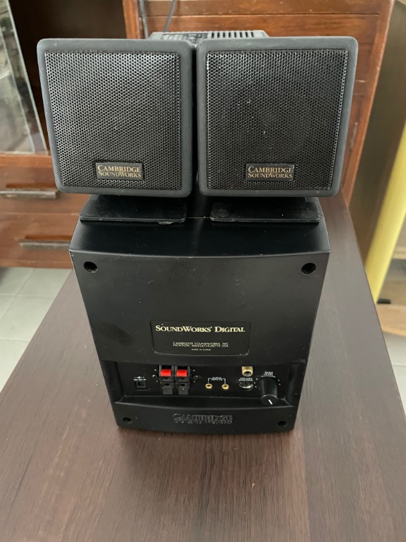 Cambridge soundworks 2.1 computer speakers deals