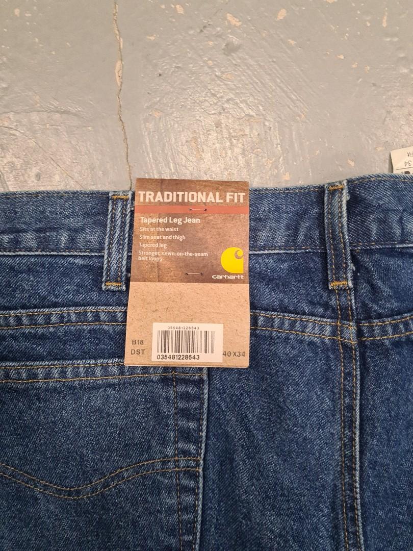 Carhartt traditional fit jeans size 40 x 34 Men s Fashion