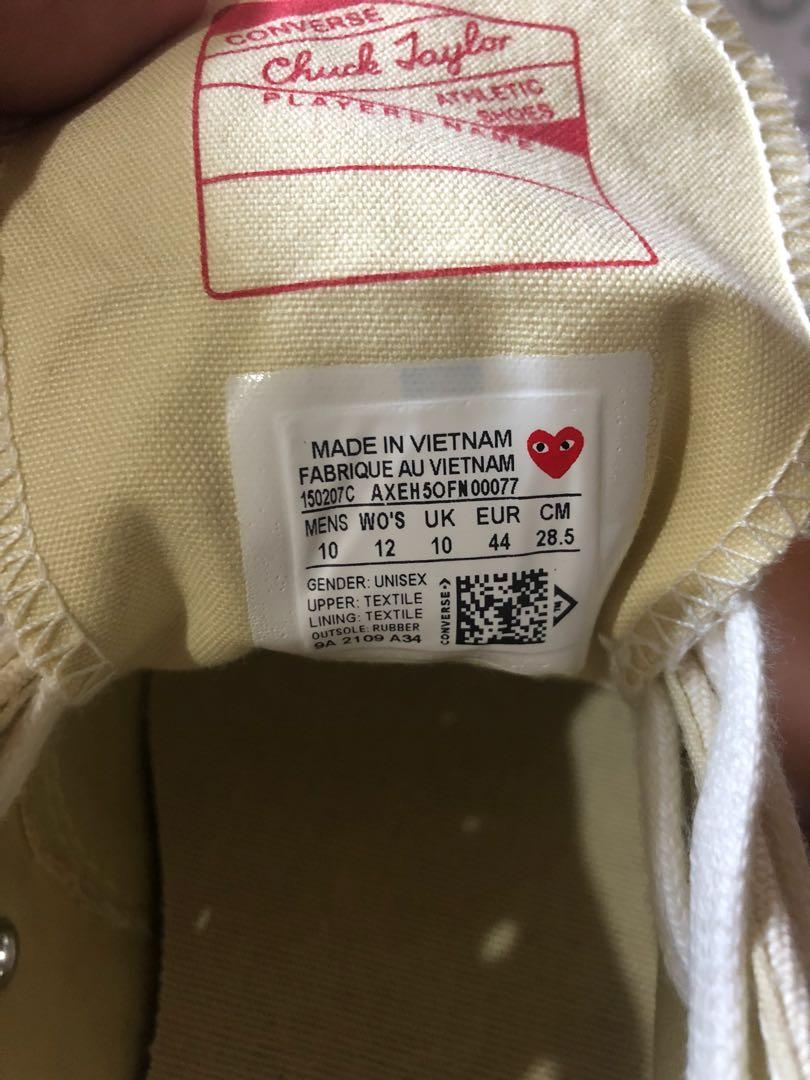 Converse cdg tag sale