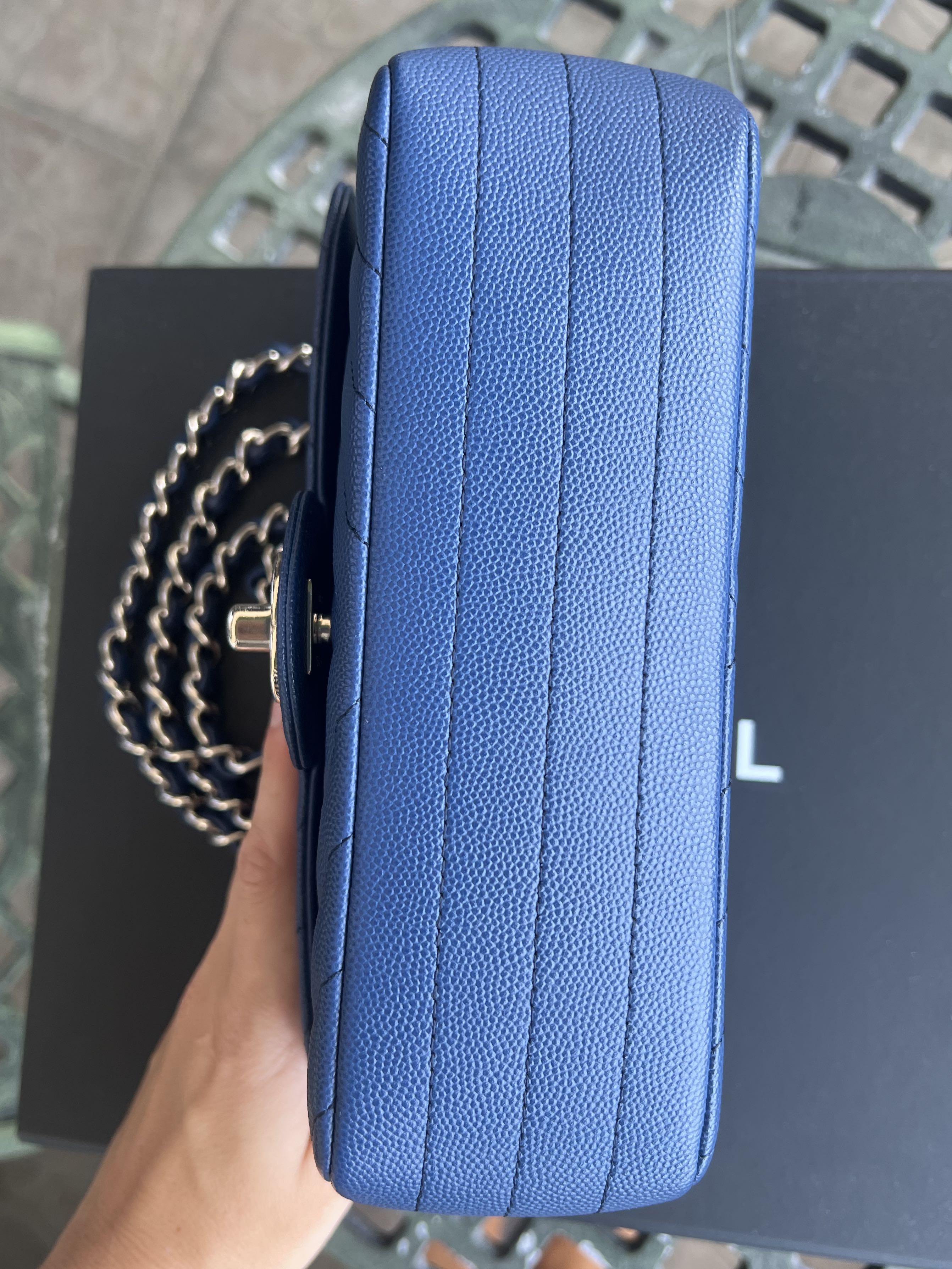 Chanel mini rectangular in caviar, Luxury, Bags & Wallets on Carousell