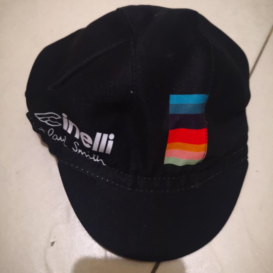 Cinelli X Paul Smith Classic Cycling Cap (Category: Caps & Hats) located in Muntinlupa City. Submitted by silent_mute (Listing ID 1146831802, Image 1). Description: Made In Italy BDO/BPI.
