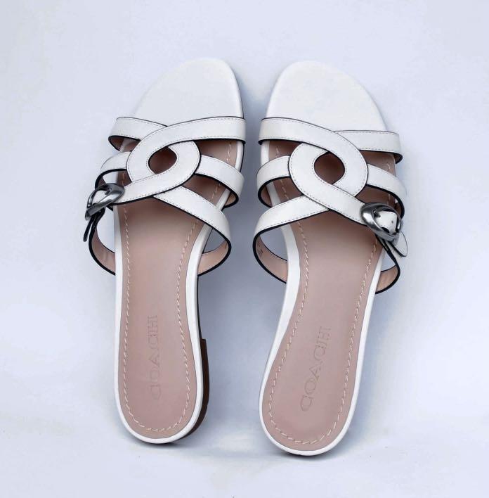 Coach deals kennedy sandal