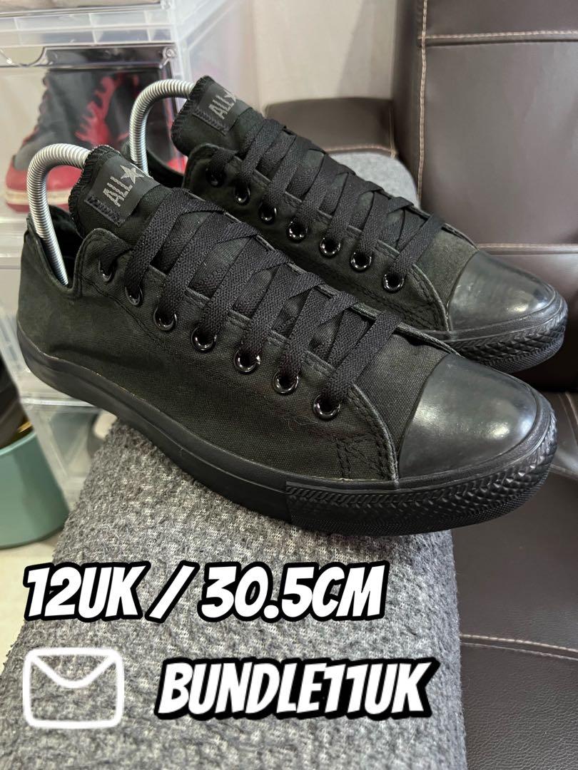 Converse lean ox store black