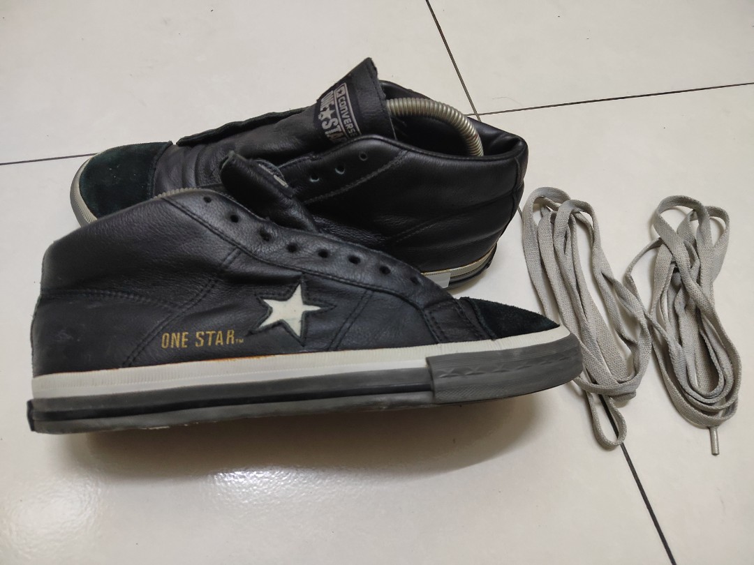 One star sale mid converse