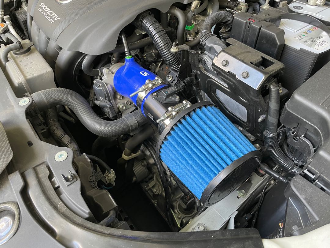 Corksport Mazda Short Ram Intake SRI air filter for 2l engine, Car