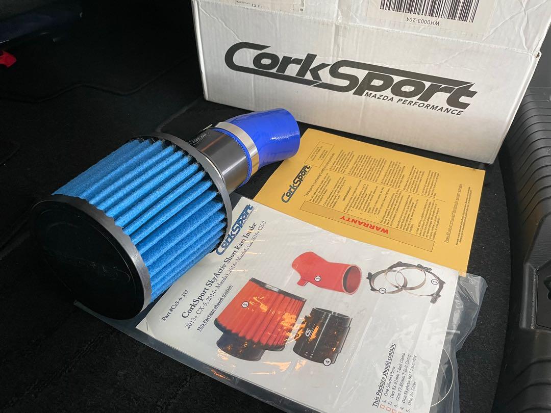 Corksport Mazda Short Ram Intake SRI air filter for 2l engine, Car