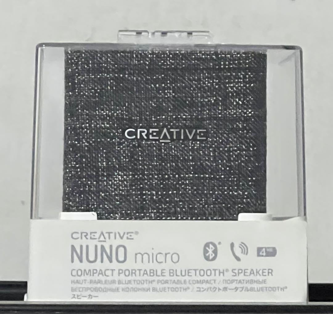 Creative nuno 2025 micro bluetooth speaker