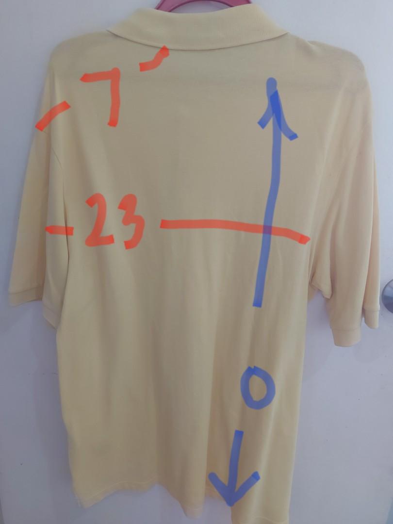 Cremieux Classic polo shirt (Category: Tshirts & Polo Shirts ) located in Kawit. Submitted by japhem_20 (Listing ID 1146738764, Image 3). Description: original Cremieux polo shirt large never used sent from US dimensions in inches on the picture plus lalamove/shipping fee gcash or bpi transfer payment.