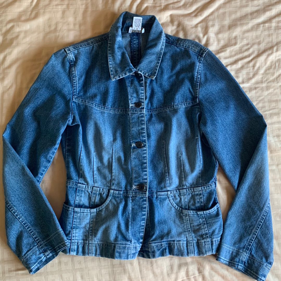 Denim Jacket Ann Taylor Size 8 Women s Fashion Coats Jackets