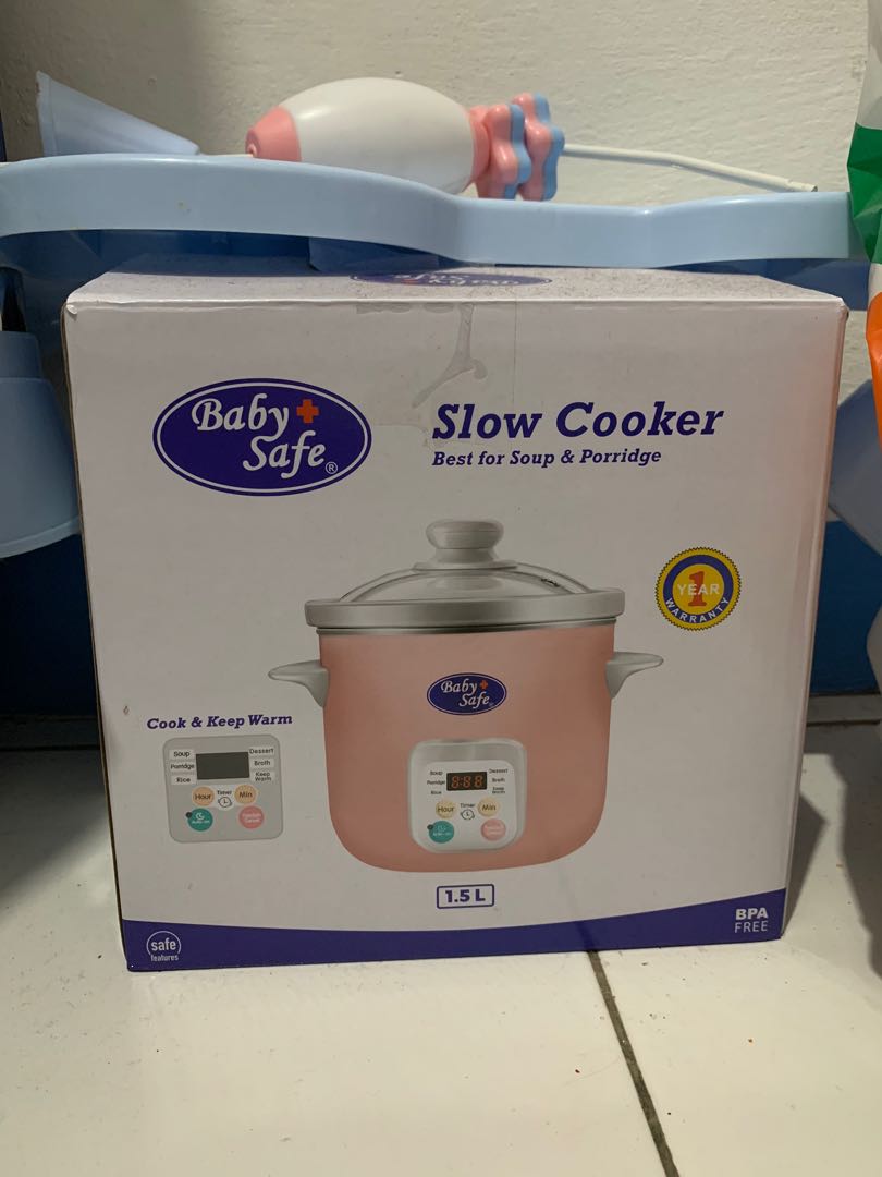 Digital timer Slow cooker Baby safe LB06D Digital timer 1.5 L MPASI
