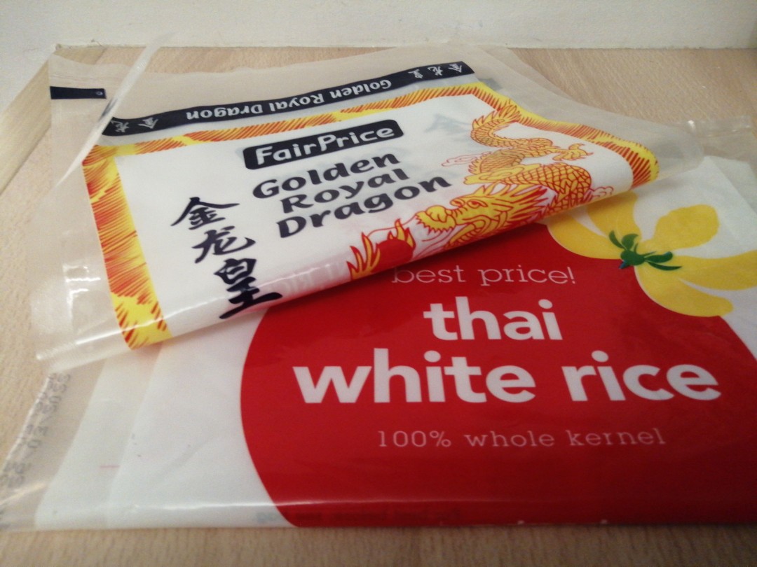 Empty Rice Bags, Furniture & Home Living, Kitchenware & Tableware, Food ...