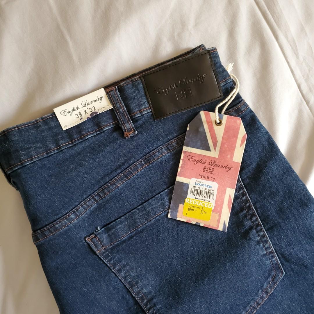 English Laundry Kent Slim 38X32 Jeans 