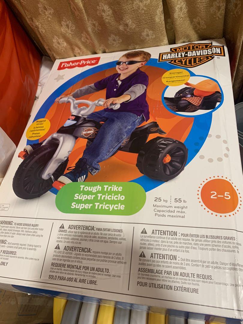 Fisher Price Harley Davidson Motorcycles Tough Trike Babies
