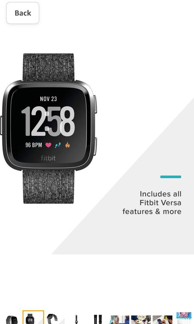 Fitbit versa limited edition cheap