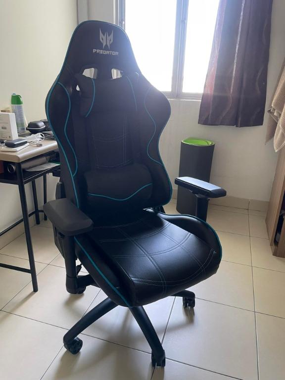 Gaming Chair ACER PREDATOR LK2341 GAMING CHAIR BLUE ACCENT, Furniture