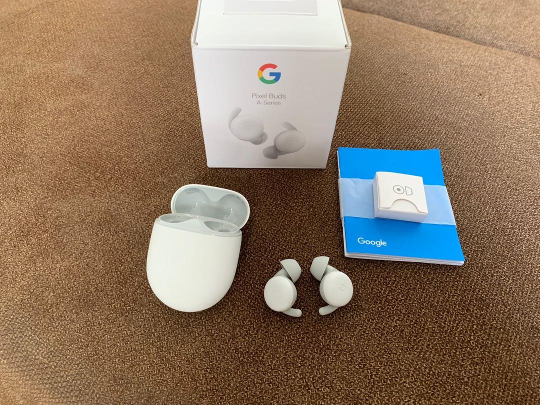 Google Pixel Buds A-Series Clearly White, Audio, Earphones on Carousell