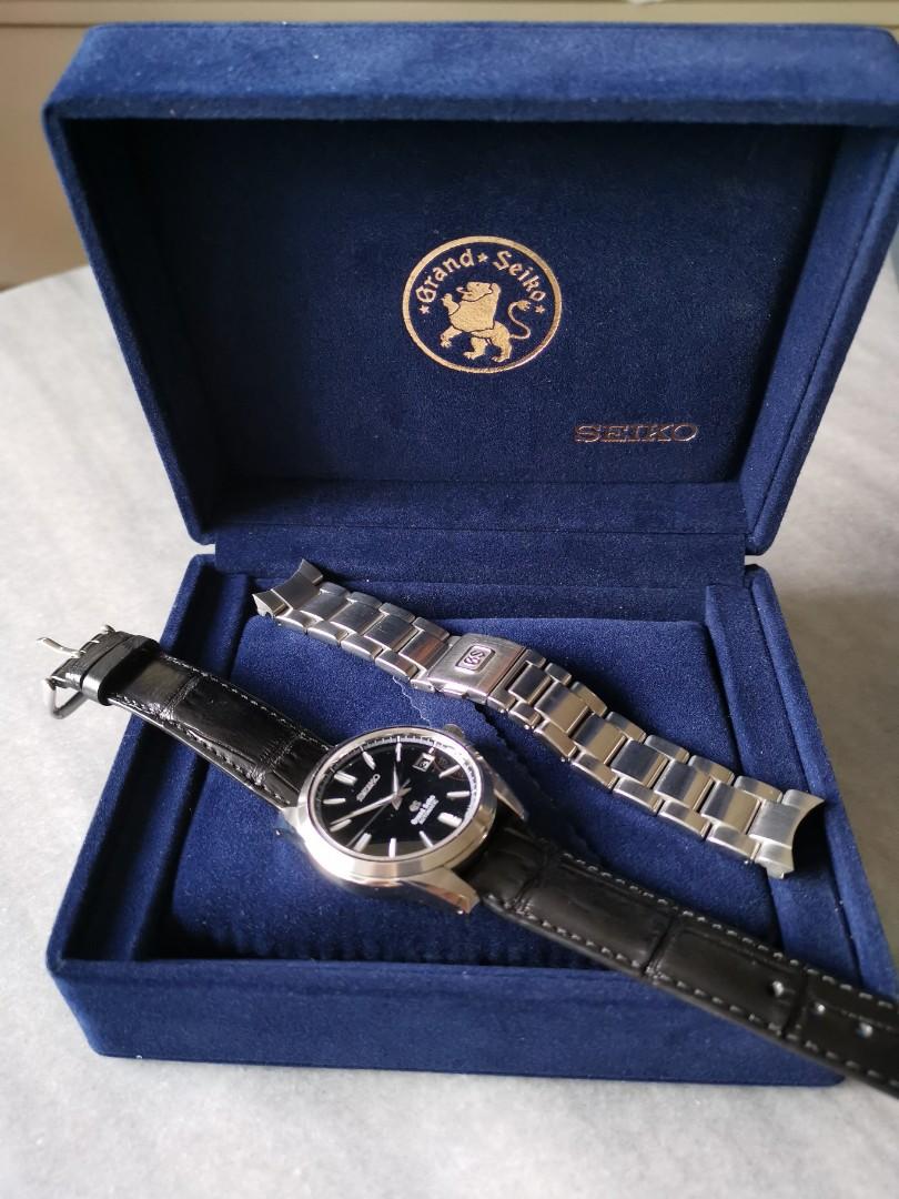 Grand Seiko SBGR031 / 9S55 Black, Luxury, Watches on Carousell