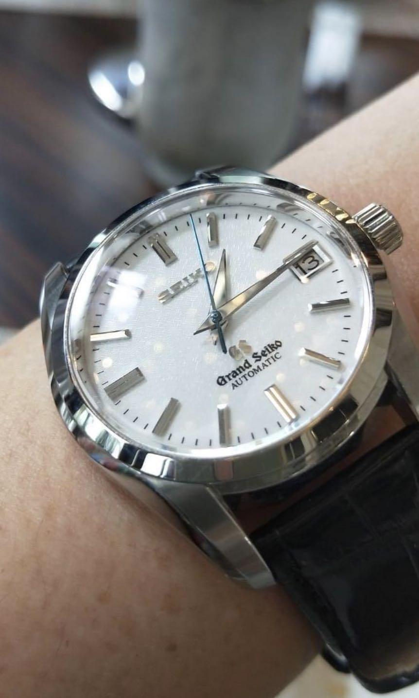 Grand Seiko SBGR087 Rain Dial Automatic, Men's Fashion, Watches &  Accessories, Watches on Carousell