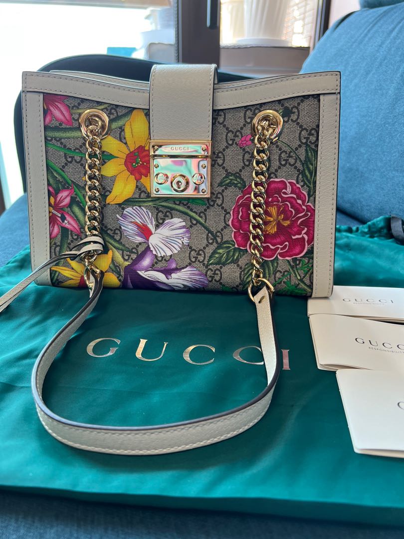 Gucci padlock flora store