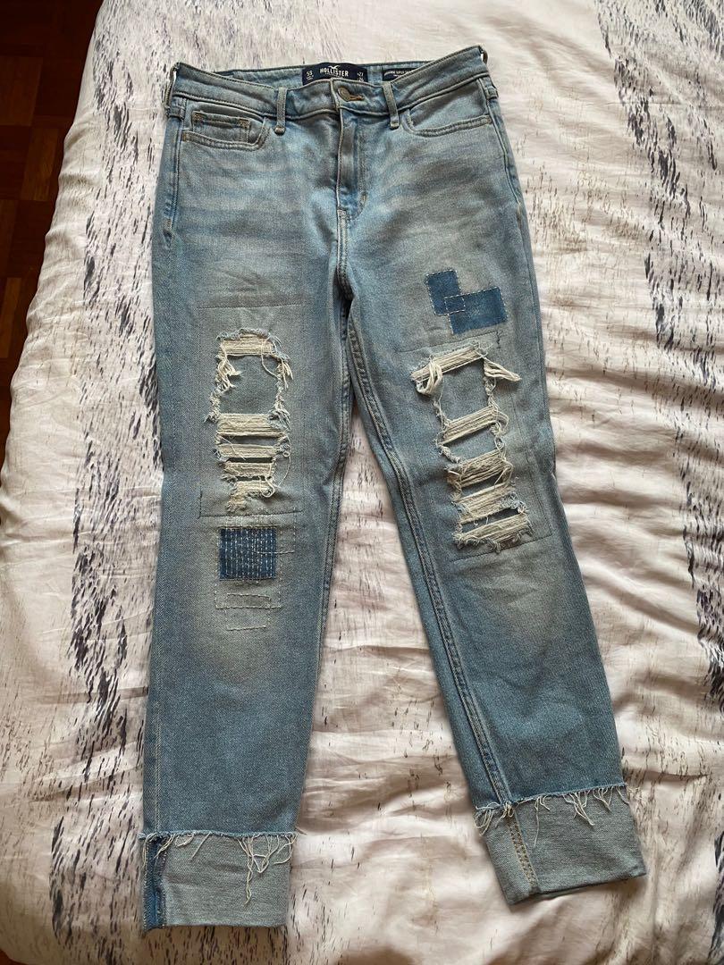 Hollister High Rise Super Skinny Crop 