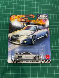 Hot Wheels Boulevard Nissan Skyline GT R BCNR33 Hobbies Toys